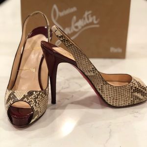 Christian Louboutin Slingback Heels